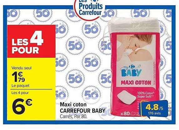 Carrefour Baby Maxi coton