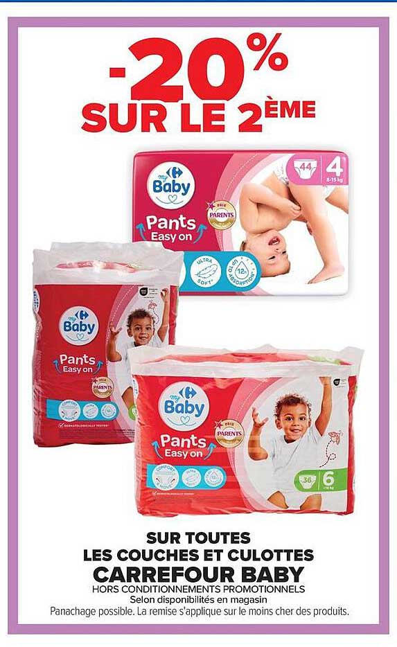 Carrefour Baby Pants Easy on