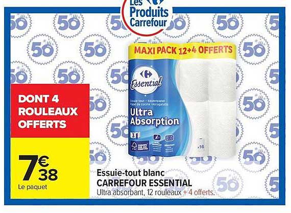 Carrefour Essential Ultra Absorption