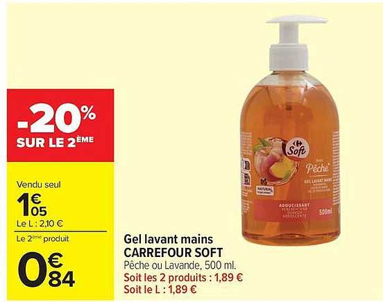 CARREFOUR SOFT Pêche