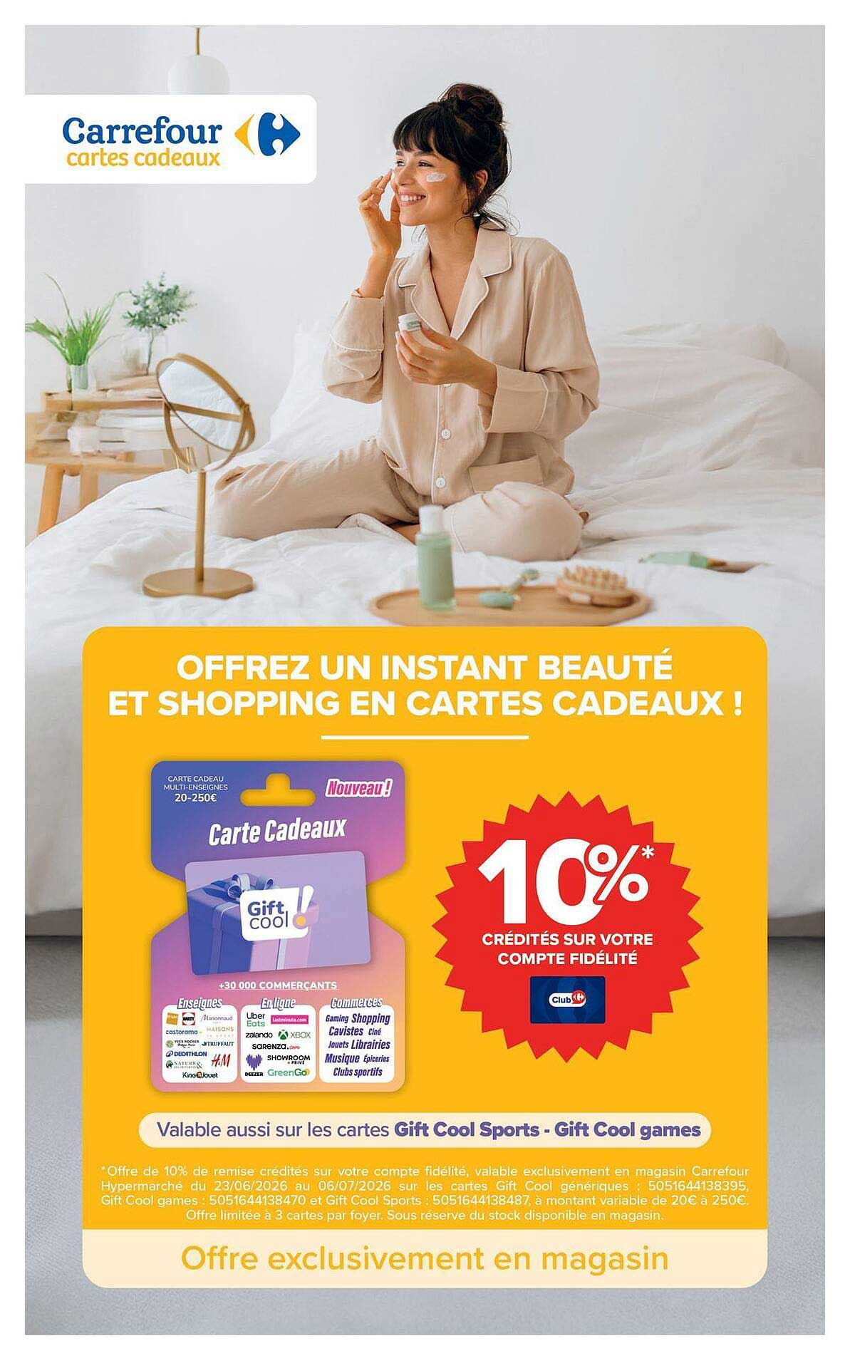 Carte Cadeaux