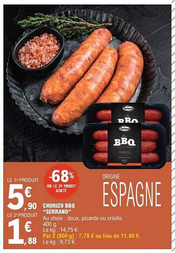 Chorizo BBQ "SERRANO