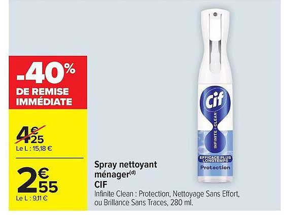 CIF Infinite Clean Protection