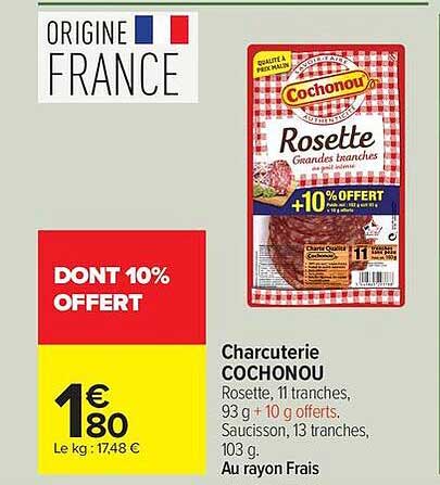 Cochonou Rosette