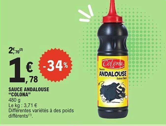 Colona Sauce Andalouse