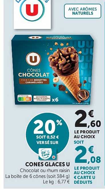 CONES CHOCOLAT