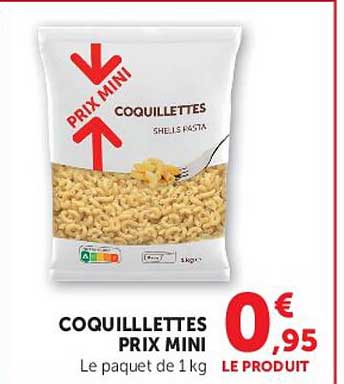COQUILLETTES PRIX MINI