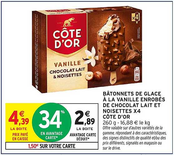 Côte d'Or Vanille