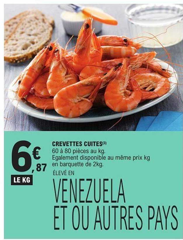 CREVETTES CUITES