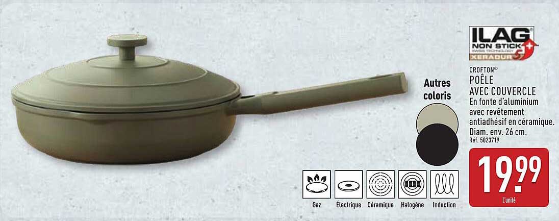 CROFTON POÊLE AVEC COUVERCLE