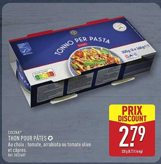 Cucina Thon pour pâtes
