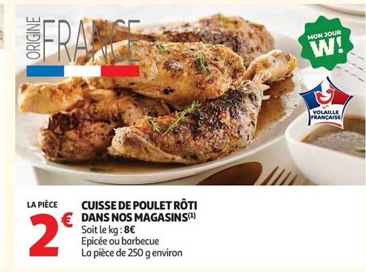 CUISSE DE POULET RÔTI