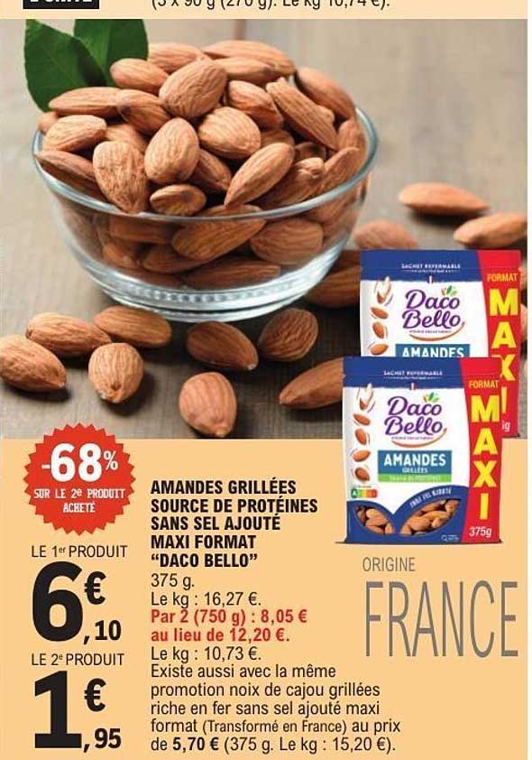 Daco Bello Amandes Grillées