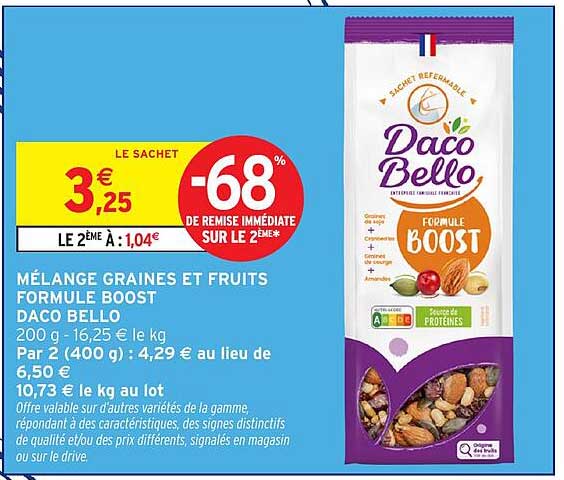 Daco Bello Formule Boost