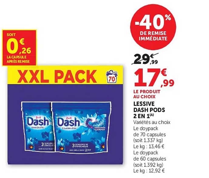 Dash Pods 2 en 1