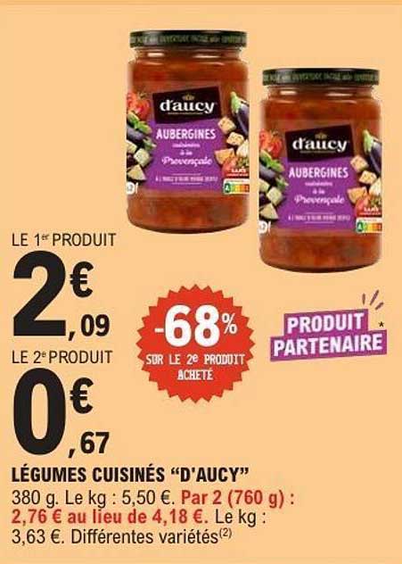 d'aucy Aubergines à la provençale