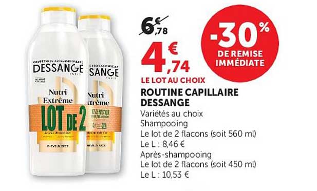 DESSANGE Routine Capillaire