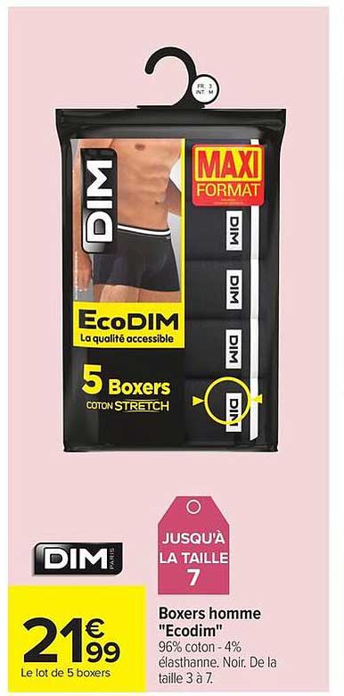 DIM EcoDIM Boxers homme