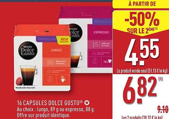 Dolce Gusto 16 CAPSULES