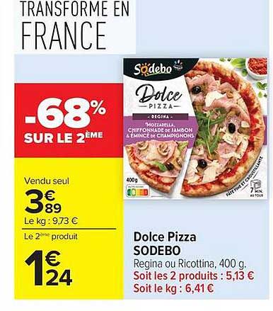 Dolce Pizza SODEBO