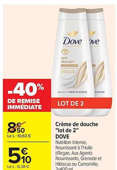 Dove Crème de douche