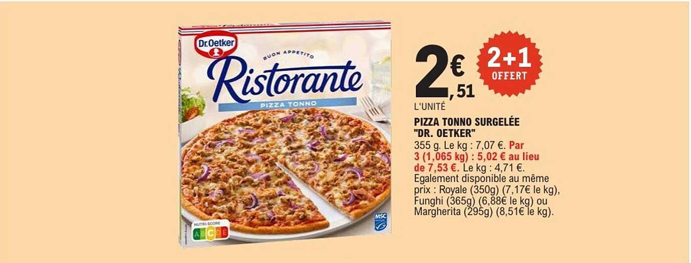 Dr. Oetker Ristorante Pizza Tonno