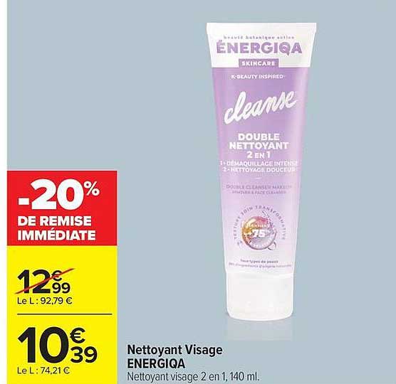 ENERGIA Nettoyant Visage
