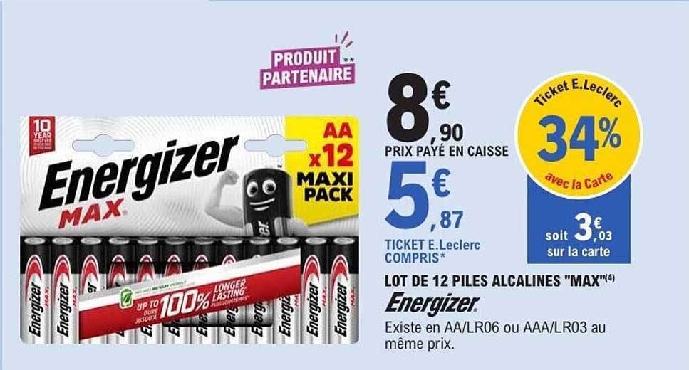 Energizer MAX