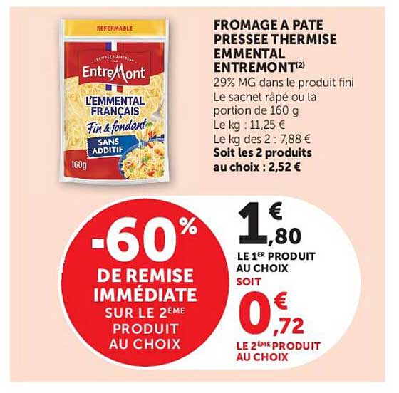 Entremont L'EMMENTAL FRANÇAIS