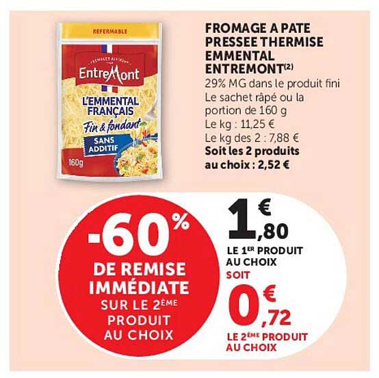 Entremont L'EMMENTAL FRANÇAIS