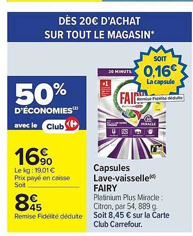 FAIRY Capsules Lave-vaisselle
