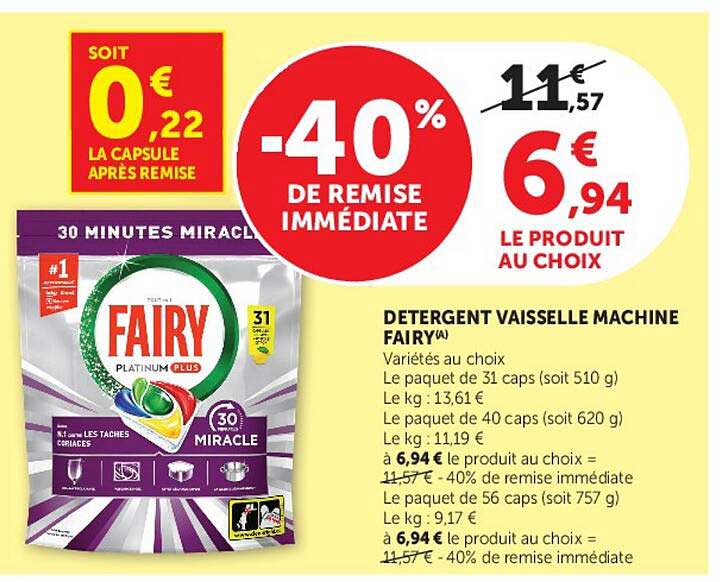 FAIRY Platinum Plus