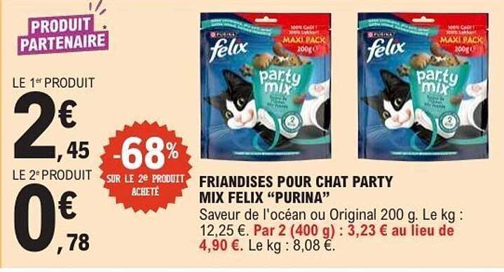 Felix party mix Purina
