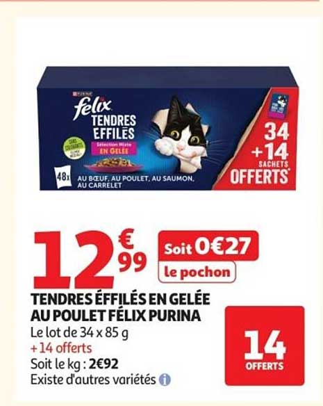 Félix Tendres Effilés
