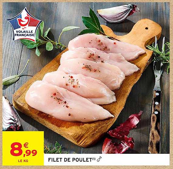 FILET DE POULET