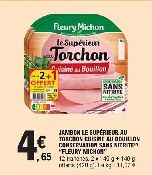 Fleury Michon le Supérieur au Torchon