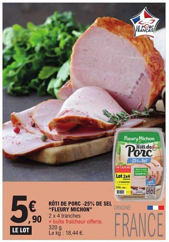 Fleury Michon Rôti de Porc