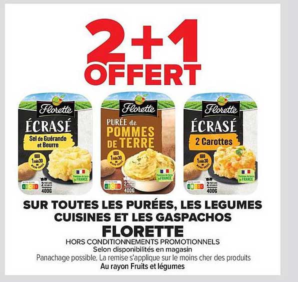 Florette ÉCRASÉ