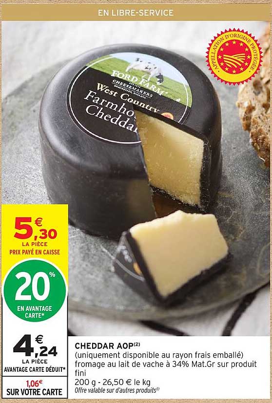 Ford Farm West Country Farmhouse Cheddar