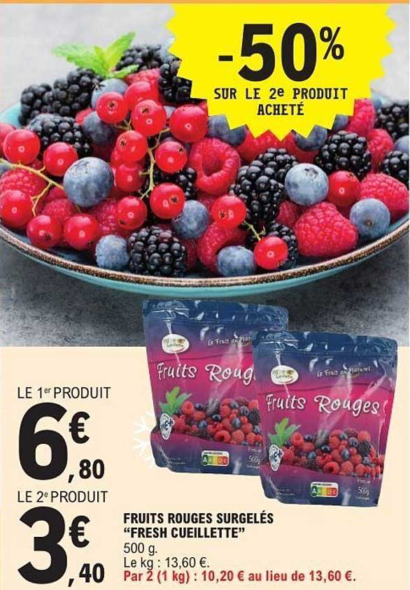 Fruits Rouges Surgelés