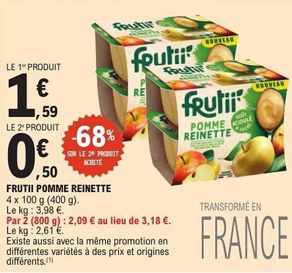 FRUTII POMME REINETTE