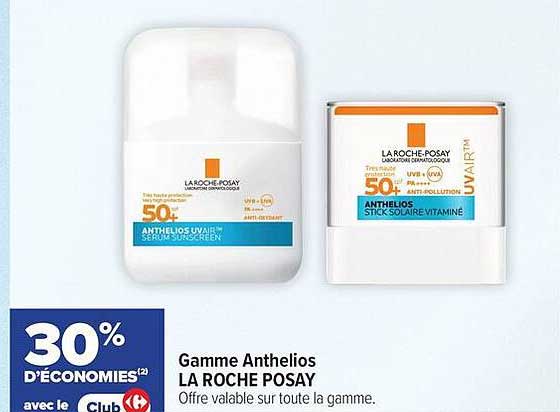 Gamme Anthelios LA ROCHE POSAY