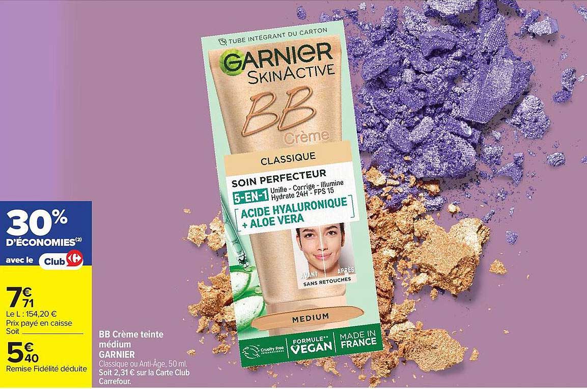 GARNIER BB Crème teinte medium