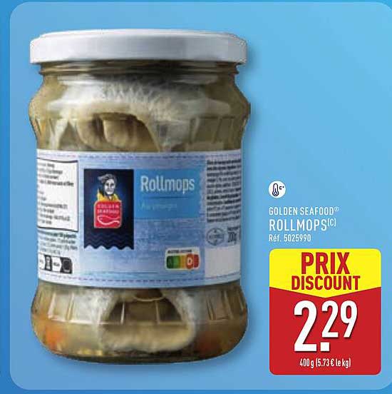 Golden Seafood Rollmops