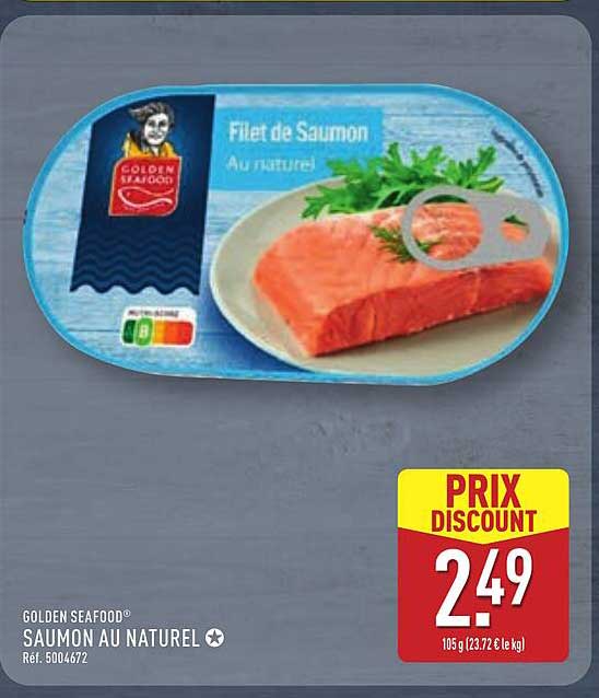 GOLDEN SEAFOOD SAUMON AU NATUREL