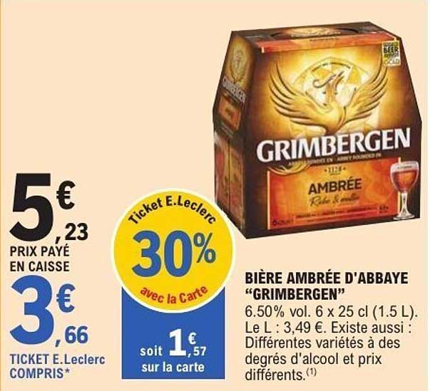 GRIMBERGEN AMBRÉE