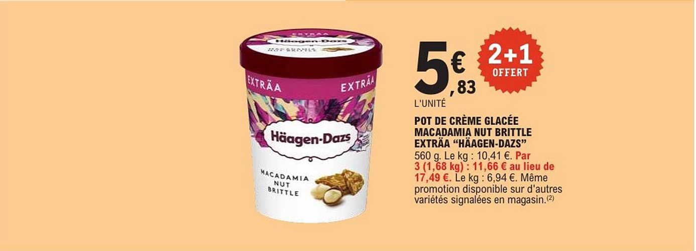 Häagen-Dazs Macadamia Nut Brittle