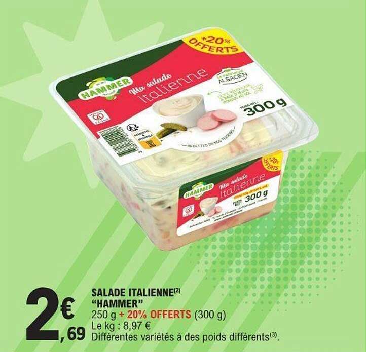 Hammer Salade Italienne
