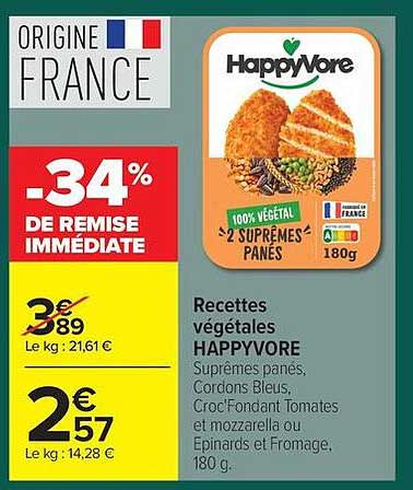 HappyVore Supremes panés