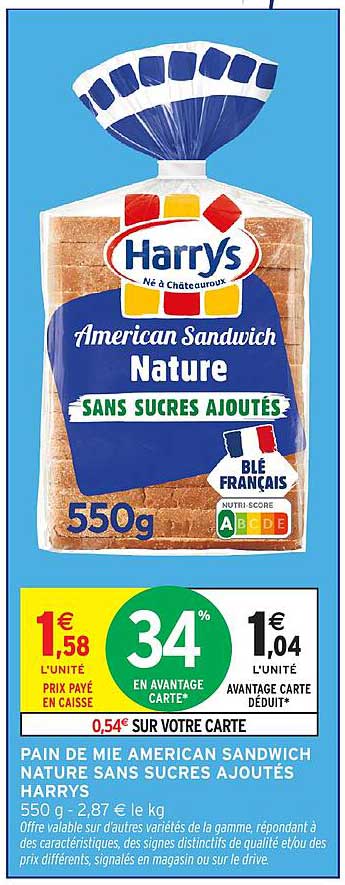 Harrys American Sandwich Nature